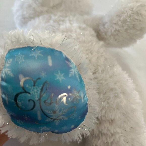 BUILD A bear disney frozen elsa plush 2018 sparkling‎ white - Picture 5 of 6